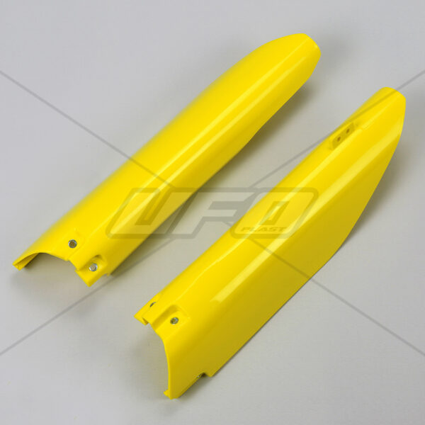 UFO Fork slider protectors RM125/250 07-12 RM-Z250/450 07- Yellow 102