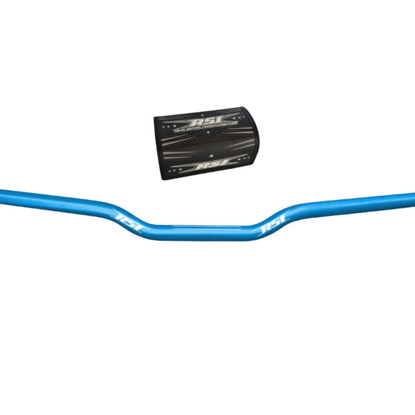 RSI Handlebar Hustler Full Alu 22mm 13degree Hooked 1"rise - Blue