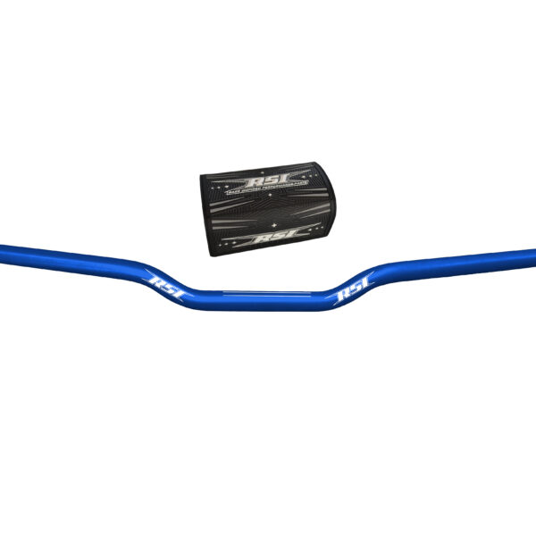 RSI Handlebar Hustler Alu Full 22m 13degree hooked 1" rise - Dark Blue