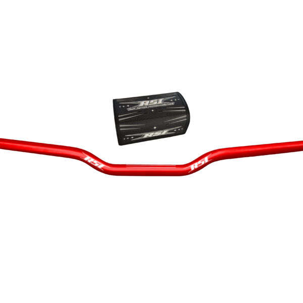RSI Handlebar Hustler Alu Full 22mm 13degree Hooked 1"rise - Red