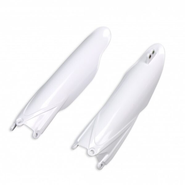 UFO Fork slide protectors YZF250/450 10-22 YZ125/250 22-.. White 046