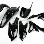 UFO Plastic kit 5-parts Black YZF250/450 2014-2018