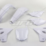 UFO Plastic kit 5-parts White YZ125/250 15-21