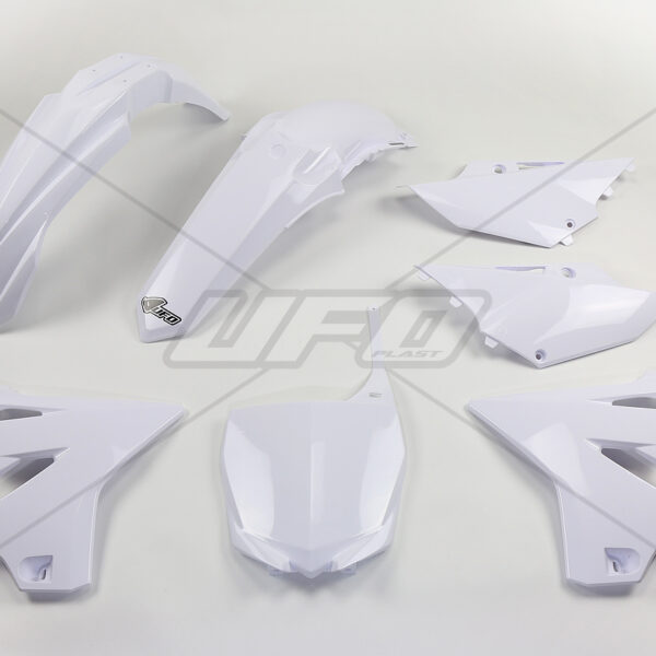 UFO Plastic kit 5-parts White YZ125/250 15-21