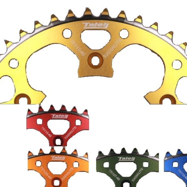 TALON Rear sprocket TR112RL Green RM125-,RMZ450 05-,RMZ250 7- 49