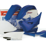 Polisport plastic kit WR450F 12- blue/white