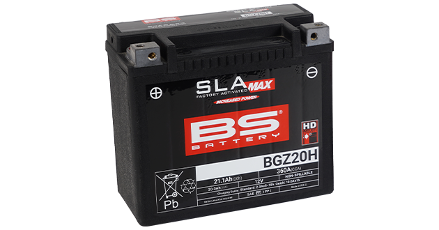 BS Battery BGZ20H (FA) SLA MAX - Sealed & Activated