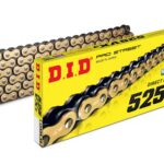 D.I.D 525VX3 G&B Chain+Connecting link rivet type (ZJ)