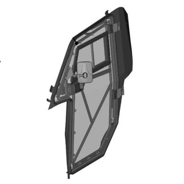 DFK Door assembly Left Polaris RZR XP 1000 2024-