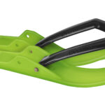 C&A PRO Skis MINI Medium Green (Pair)