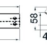 393x52-mm S.S. stemhead roller