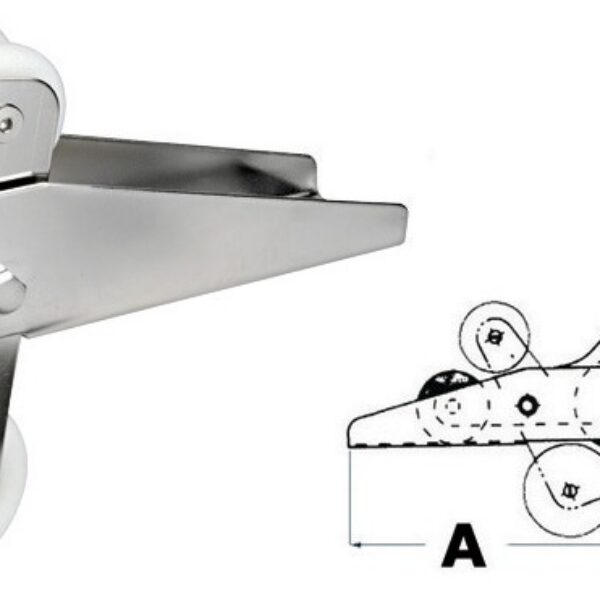 SS seesaw stemhead roller