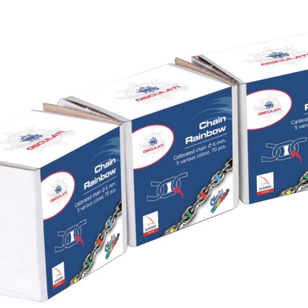 Chain marker 8 mm 50 inserts