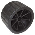 Side roller black 75 mm Ø hole 18.5 mm