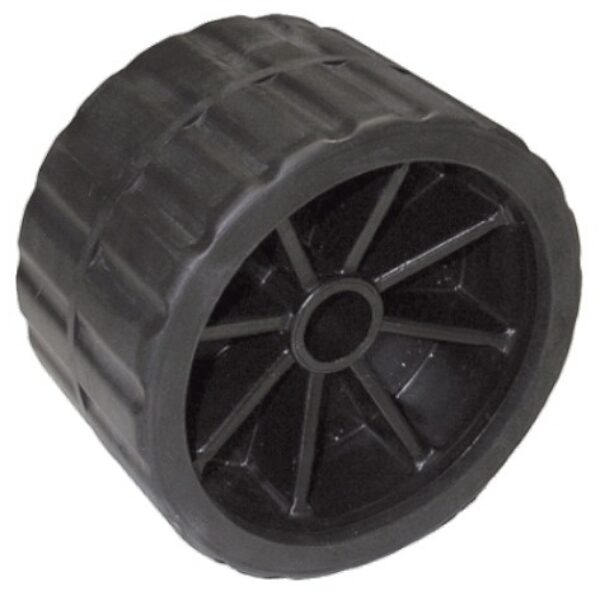 Side roller black 75 mm Ø hole 18.5 mm