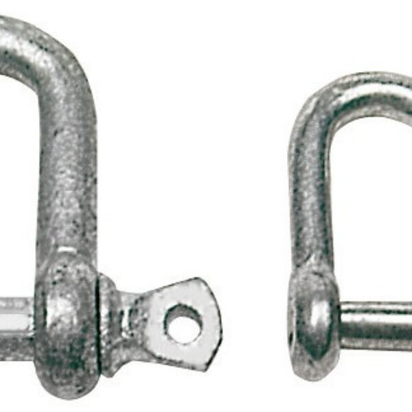 D-Shackle galvanized 10mm