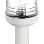 Classic 360° LED mast headlight white base