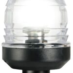 360° Classic light w/shank black LED