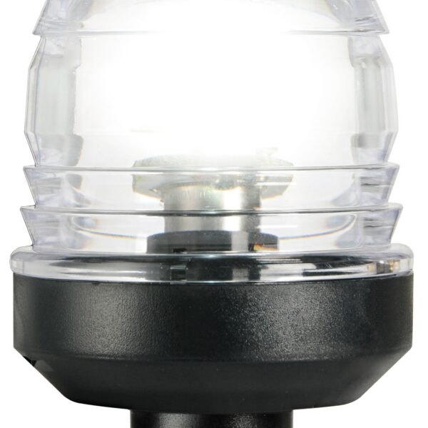 360° Classic light w/shank black LED