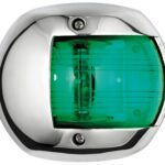 Compact 12 navigation light SS - green