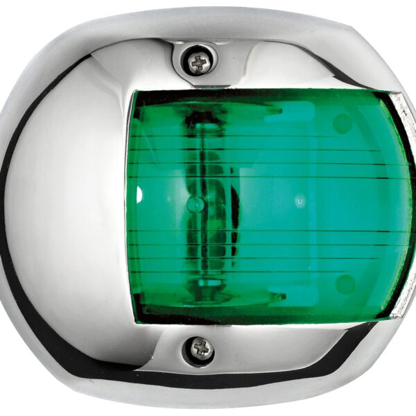 Compact 12 navigation light SS - green