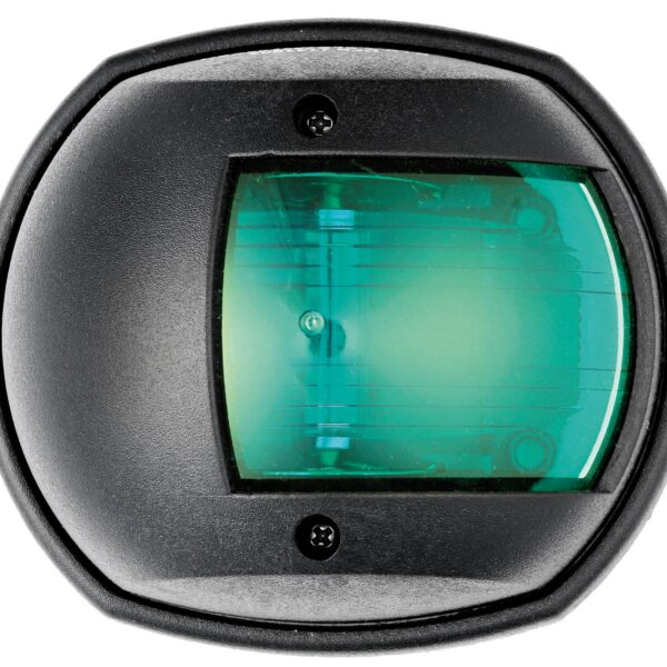 Classic 12 black/112.5° green navigation light