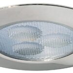 Osculati Negril spotlight polished SS