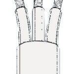 3 wires (rbbl) cable 1.5 mm (reel 50 m)