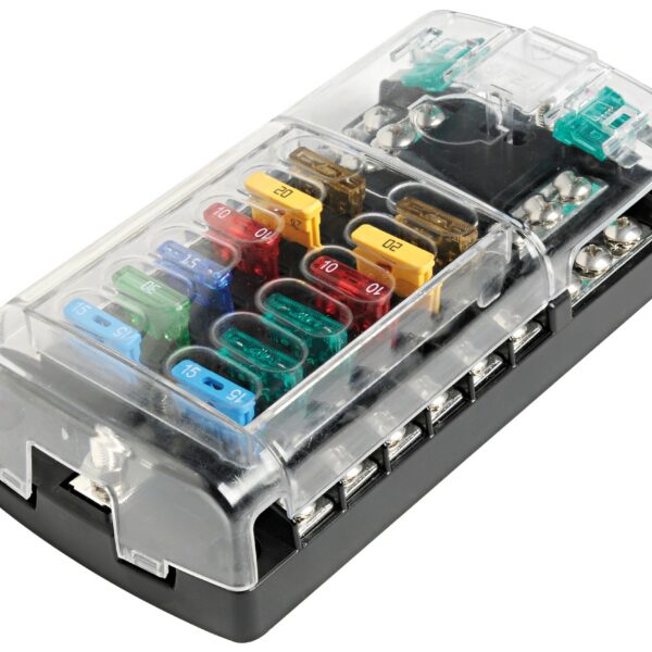 Polycarbonate fuse holder box