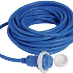 plug + cable 15 m blue 30A