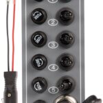 5 switches panel + lighter