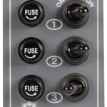 3 switches panel