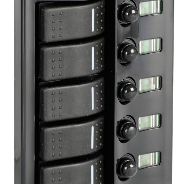 5-switch panel graphite