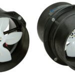 High flow axial fans 12V 7A