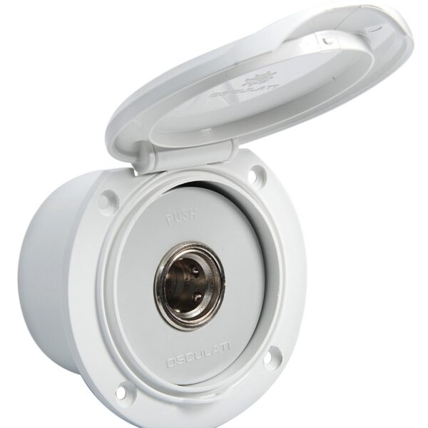 Osculati Classic Evo white water plug for deck washing