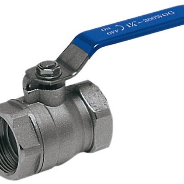Ball valve chromed brass 3/8