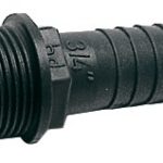 Hose adaptor PP male 1/2" x 16mm
