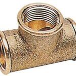 brass T joint 3/8