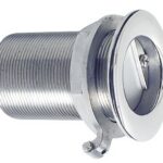 Seacock with check valve 1" 1/2