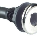 Nylon seacock black 5/8