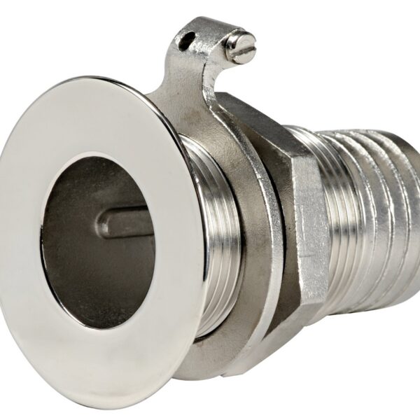 S.S flush thru hull 1/2x19