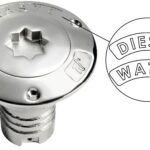 Osculati deck filler AISI 316 WATER 38mm