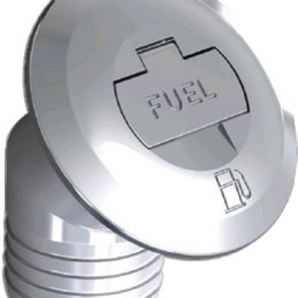 Osculati deck filler brass 30° FUEL 50mm