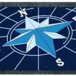 Format antiskid rug 40 x 68 cm Wind