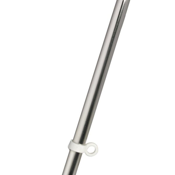 SS flagstaff 14 x 400 mm w/chromed-ABS base