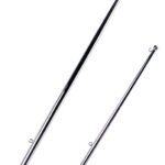 Flagpole w/end ball - 610 mm.