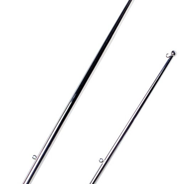 Flagpole w/end ball - 610 mm.