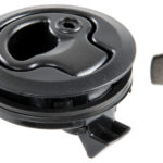 nylon flush ring pull black