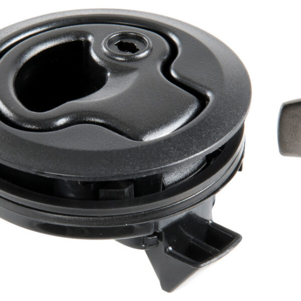 nylon flush ring pull black