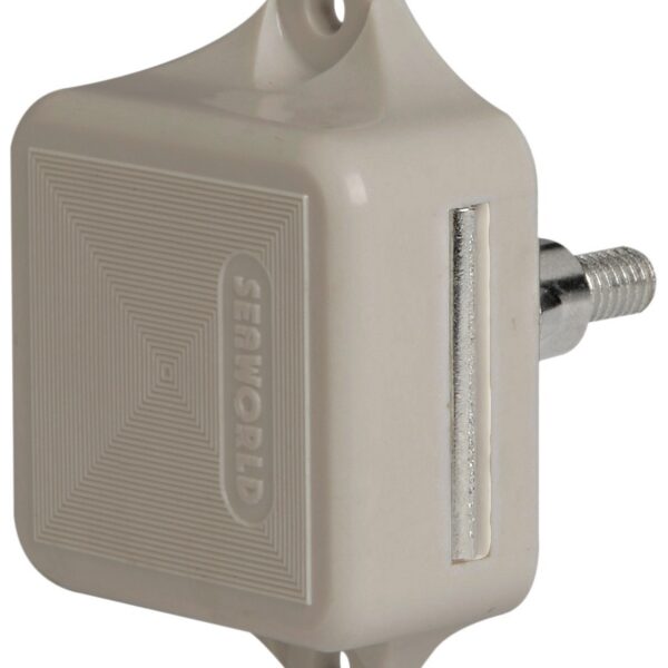 Pushbutton spring lock